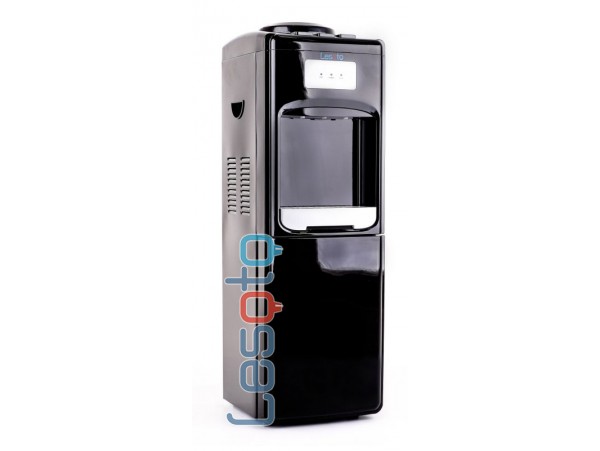 Кулер для воды напольный с холодильником LESOTO 333 L-B black